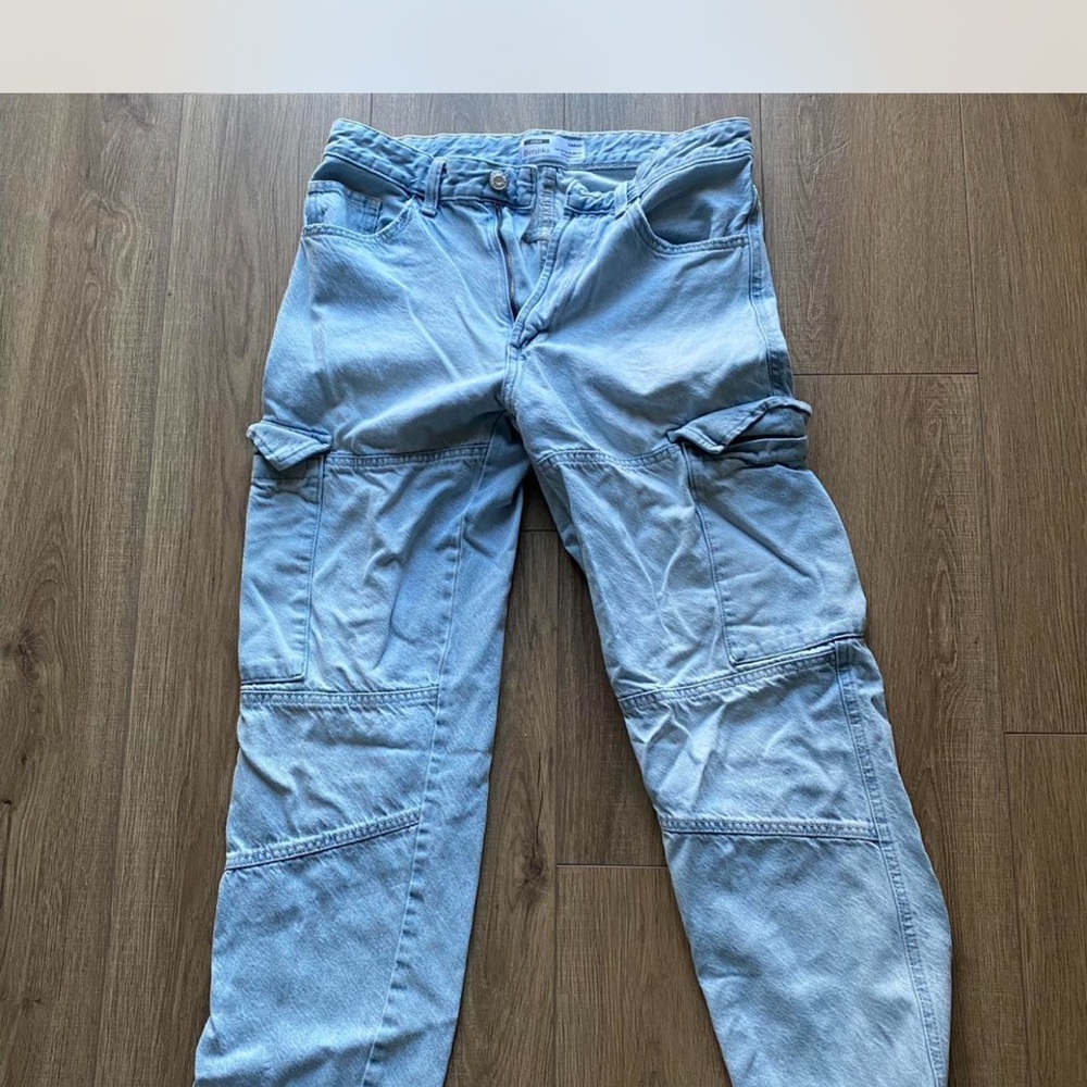 ASOS Sky Blue Cargo Pants for Men